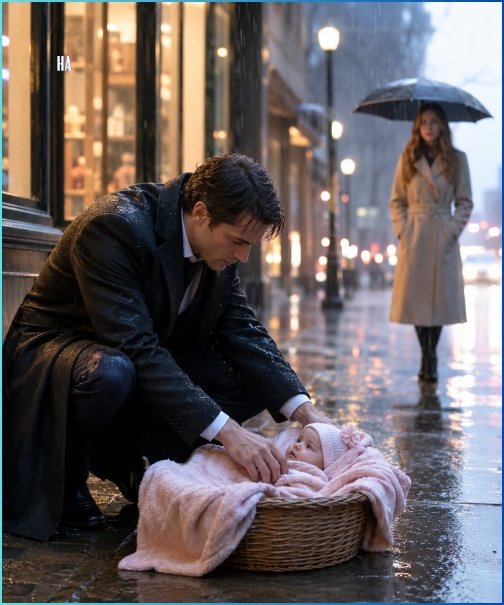 A Cold CEO Found a Baby Girl in the Rain and the Woman Who Left Her Was Watching From Across the Street