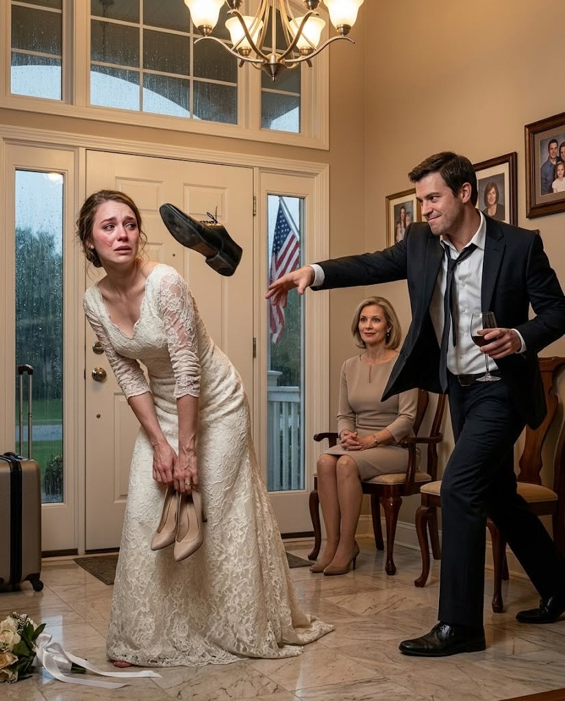 On my first day of marriage, my husband didn't give me a kiss… he threw a shoe at my face and smirked as if he had just put me in my place.