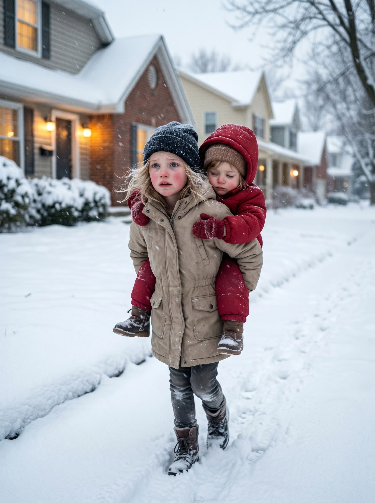 ‘They Told Us To Go Away,’ My 8-Year-Old Whispered From A Hospital Bed—After Carrying Her Three-Year-Old Sister Nearly Two Miles Through Freezing Snow When My Own Parents Slammed The Door On Them On Christmas While I Was Sitting Beside My Husband In Surgery…
