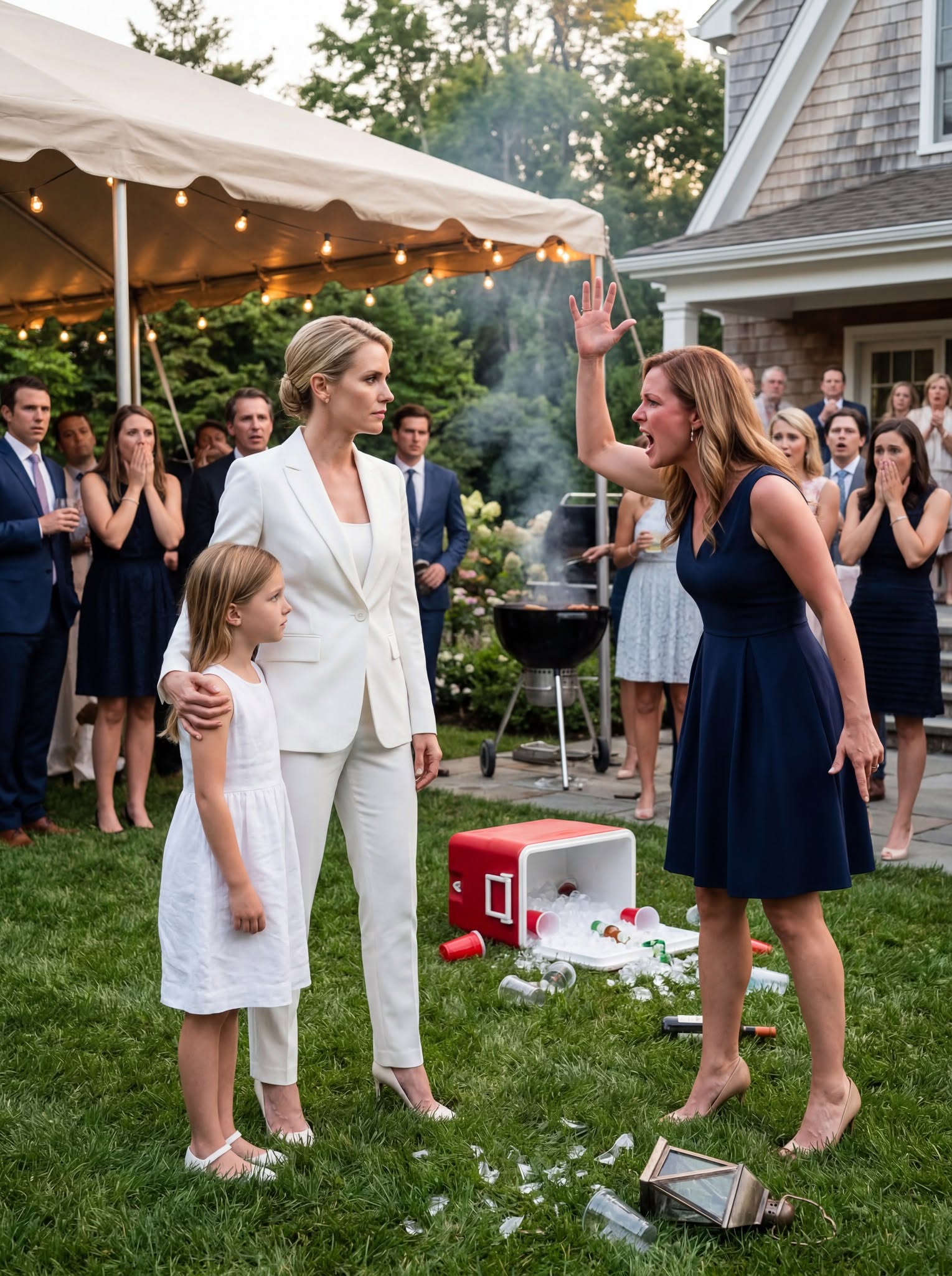 “Mommy… My Wrist Hurts,” My 4-Year-Old Daughter Sobbed At A Family Cookout While My Sister Laughed And Said She Was Being Dramatic — I Grabbed My Phone And Called For Help, Then Rushed Her To The ER… The Next Morning My Mother Knocked On My Door And Said Something That Made Me Freeze In Place