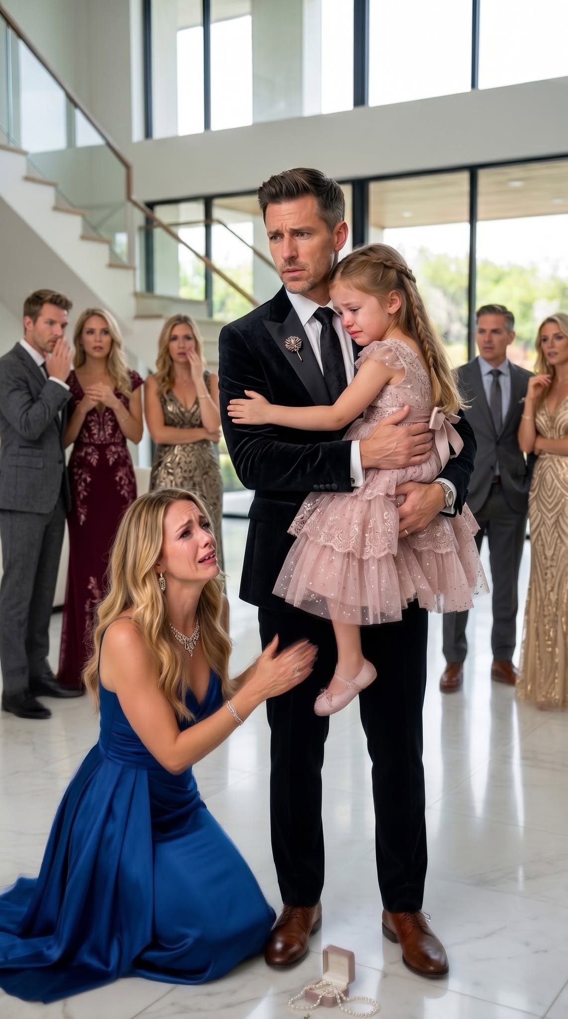 A Billionaire Flew Back to America Overnight After His 7-Year-Old Adopted Daughter Whispered, “Dad… She’s Moving Your Money” — But the Woman He Trusted Never Imagined He Would Return So Soon