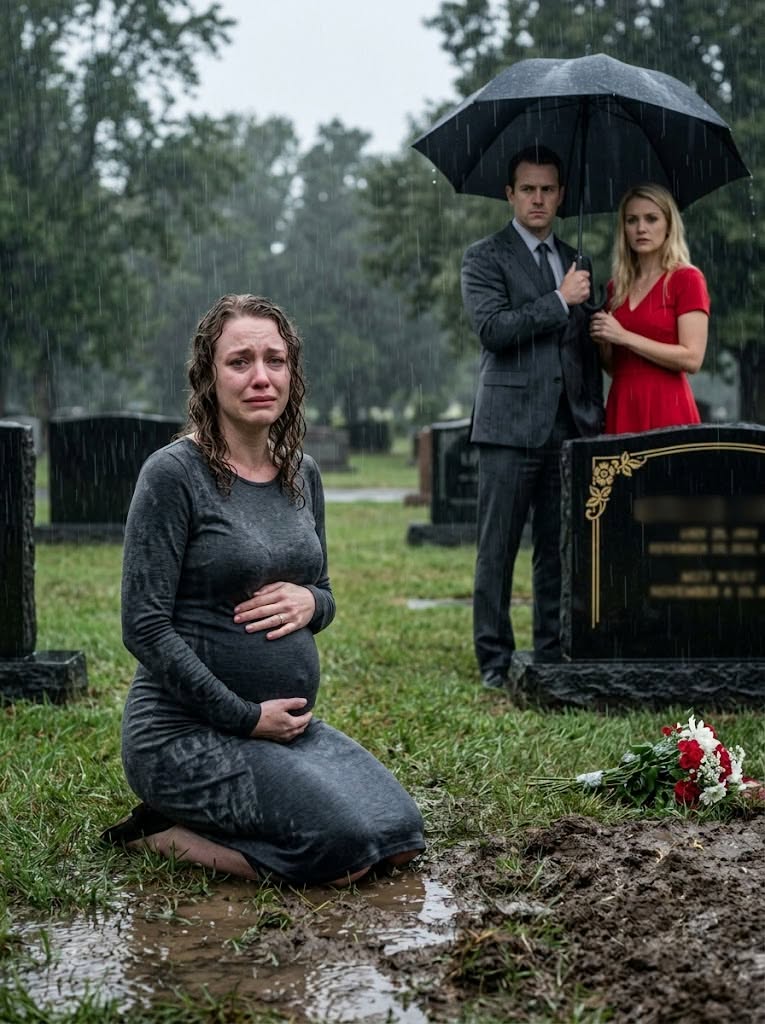 Eight Months Pregnant, My Husband Handed Me Divorce Papers at My Mother's Grave—Minutes Later I Became a Billionaire Heiress