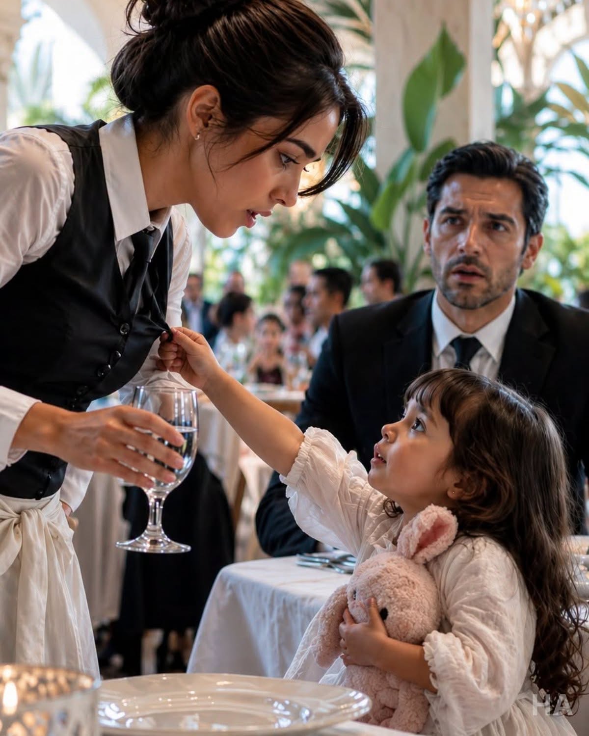The Millionaire’s Silent Daughter Finally Spoke in Public… and the First Word She Screamed Destroyed His Family’s Secret