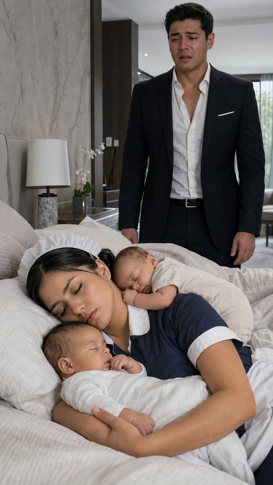 The Millionaire’s Twin Babies Cried Day and Night… Until the Cleaning Lady Discovered the Doctor’s Terrifying Secret