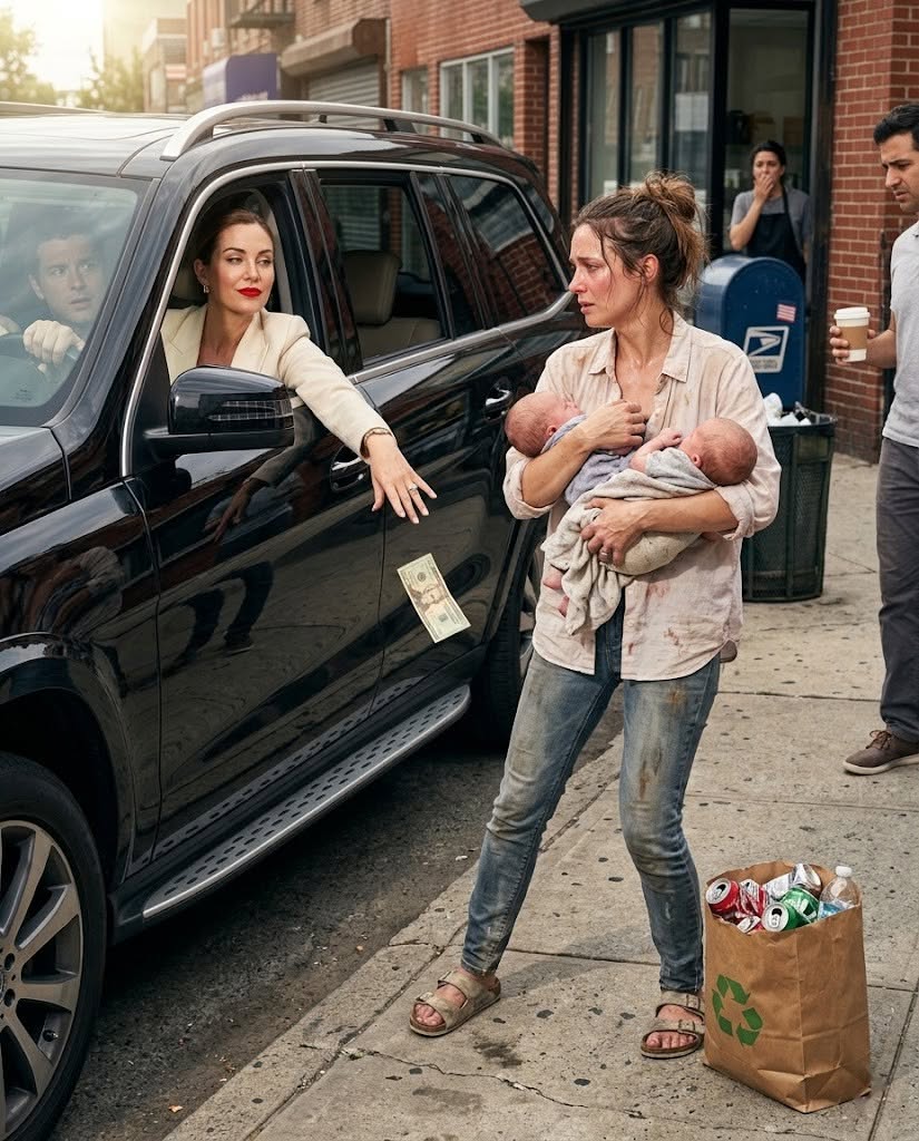 THE BILLIONAIRE STOPPED HIS SUV FOR ONE GLANCE—AND SAW HIS EX-WIFE HOLDING TWINS WITH HIS HAIR, DIGGING THROUGH TRASH TO SURVIVE.