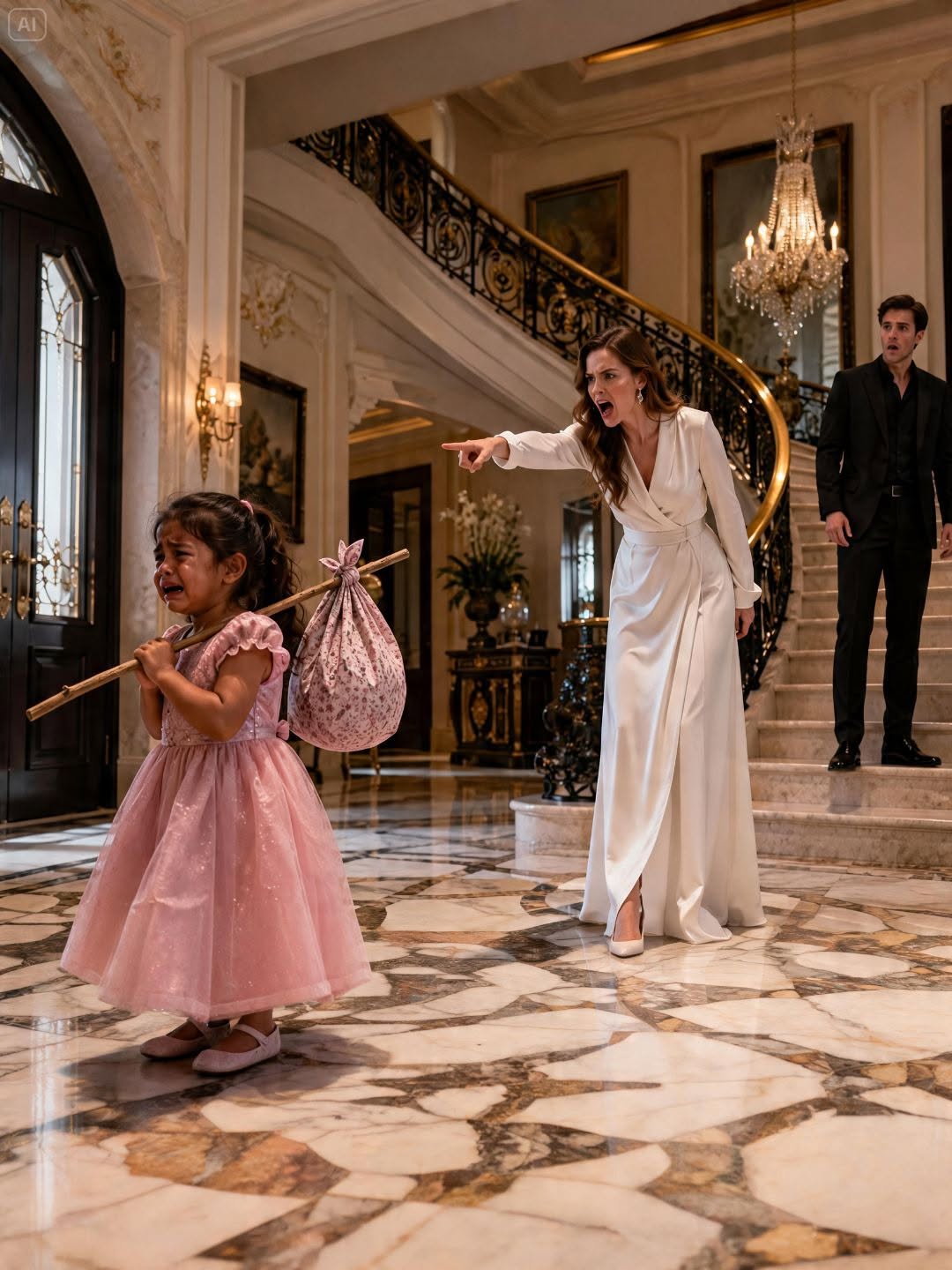 The Billionaire’s Fiancée Threw Out the Maid’s Little Girl — Then He Saw the Silver Hummingbird in Her Hand