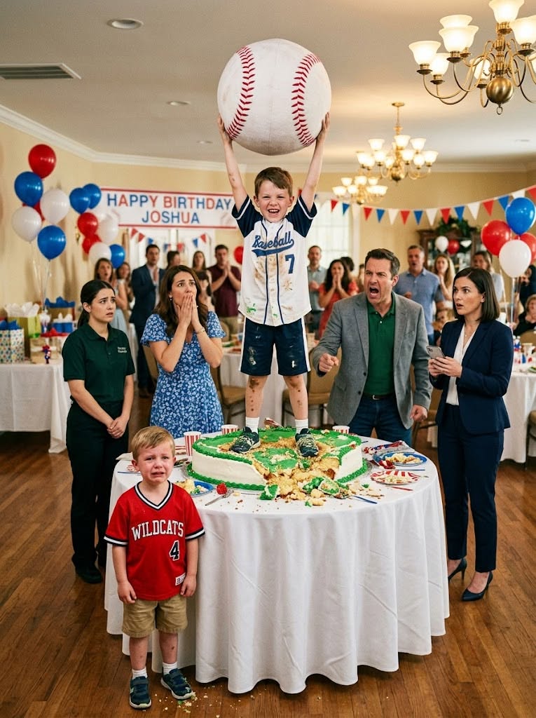 My nephew jumped into my son’s birthday cake while the candles were still burning, then bragged that his mother promised him a new iPhone if I laughed—so while my sister applauded the humiliation, I opened my phone, canceled the tuition, car loan, camp, and crisis payments keeping her perfect life alive, and let the witness statement, legal letter, unpaid school bills, and $312,440 ledger prove I was done funding cruelty.