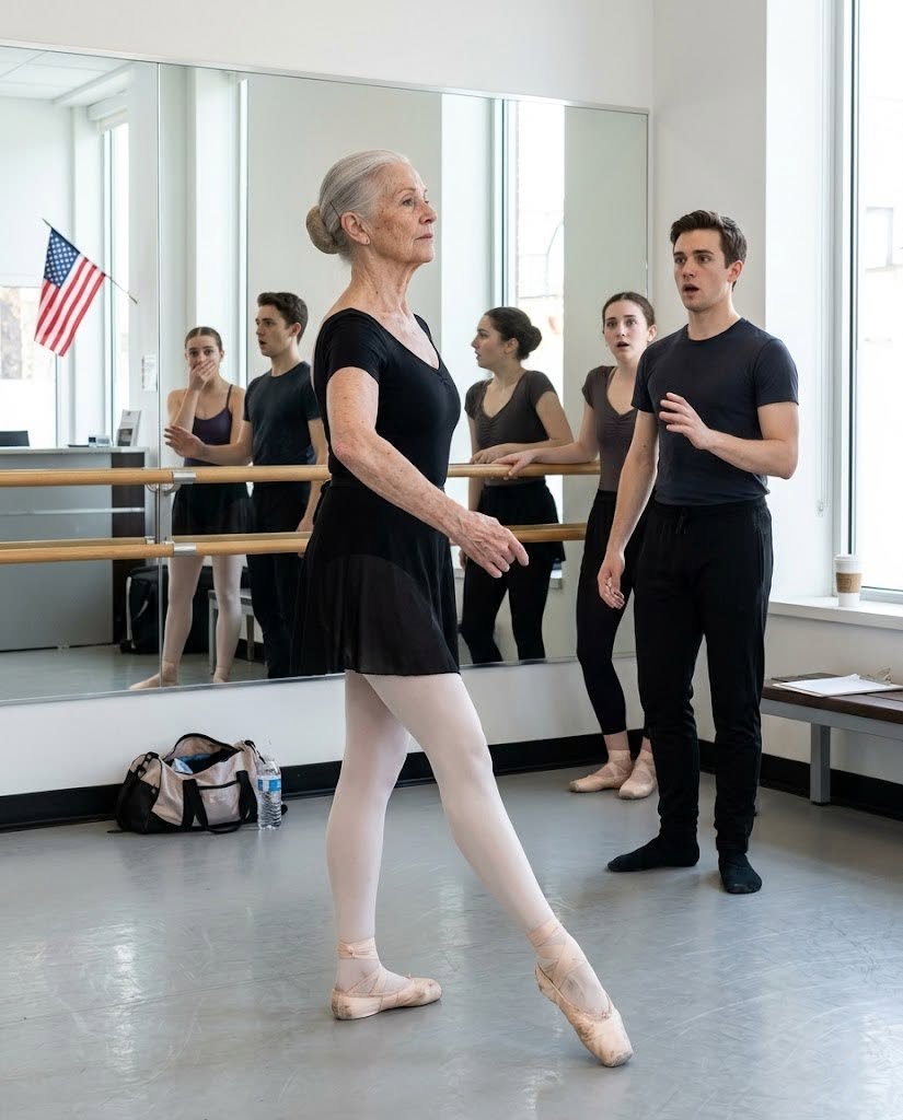 An 80-year-old woman came to a ballet class taught by the best choreographer in the entire city, but people began laughing at her and tried to kick her out of the studio. However, what she did a few minutes later shocked not only the teacher, but every dancer in the room.