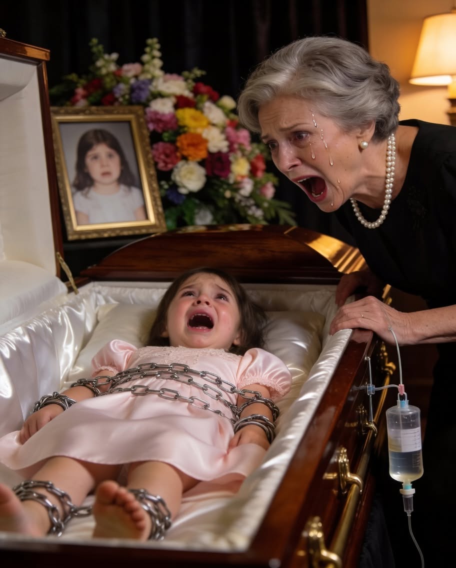 My three-year-old granddaughter was said to have died from an illness… but the night before her funeral, I heard her voice calling from inside the coffin—and what I found inside was more terrifying than anything I could have imagined.