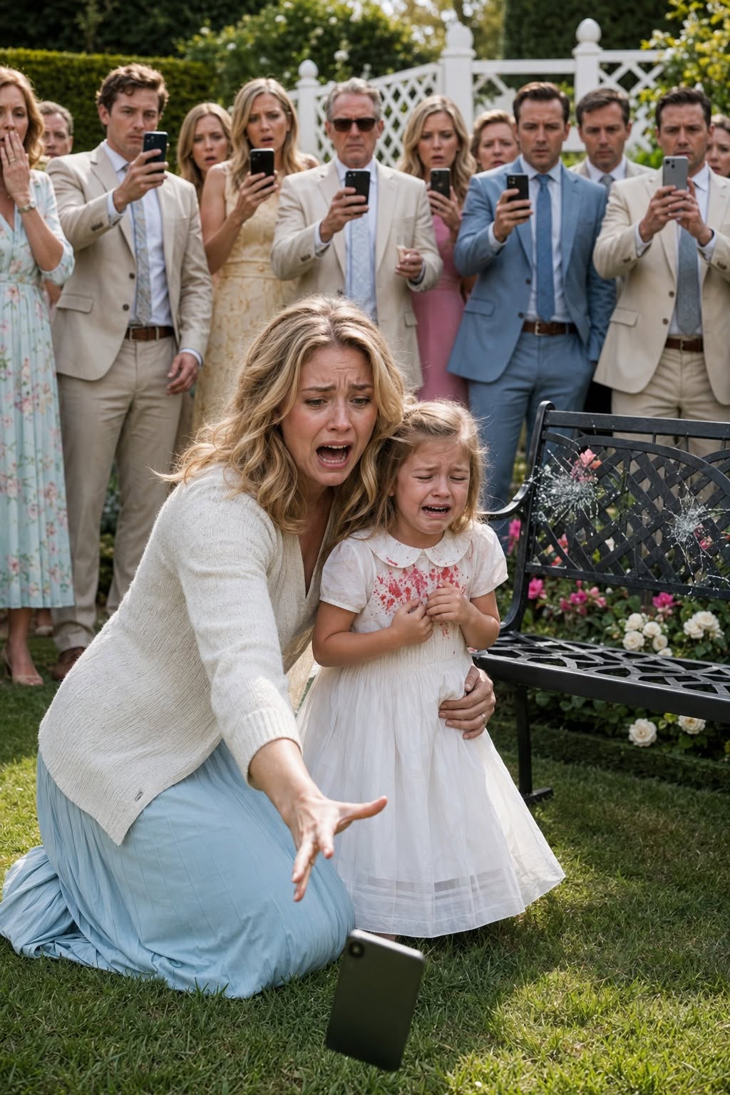 You’re ruining the party,” my mother hissed as I slapped my influencer sister’s phone from her hand, stopping her from livestreaming my 8-year-old, sobbing under a bucket of red paint. By midnight, my family had turned the internet against me—calling me a psycho, threatening charges, demanding $1,500 for the “assault.” Mom said I was dead to them and I’d “never see my inheritance.” So I quietly did one thing....