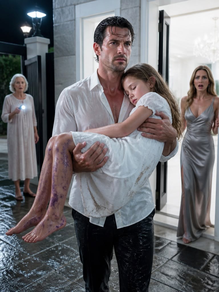 After returning from a five-day business trip, I found my daughter trembling by the door. “Dad, my back hurts, but Mom told me to keep quiet.” I didn't yell. I simply took her to the hospital and requested the medical report, never imagining that a neighbor had a video that would change everything.
