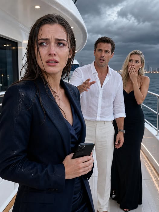 “Once Everyone Accepts Our Version, The $18 Million Is Ours,” My Husband Whispered To My Best Friend Aboard Our Luxury Yacht—They Had Already Told The Guests I Was Dizzy, Forgetful, And Not Acting Like Myself, Quietly Creating A Story No One Would Think To Challenge. But They Had No Idea I’d Spent Six Months Following His Hidden Transfers… Or That The Tiny Pin Fastened To My Dress Held The One Piece Of Evidence That Could Bring Down His Fortune, His Reputation, And Every Secret He Thought Was Safe