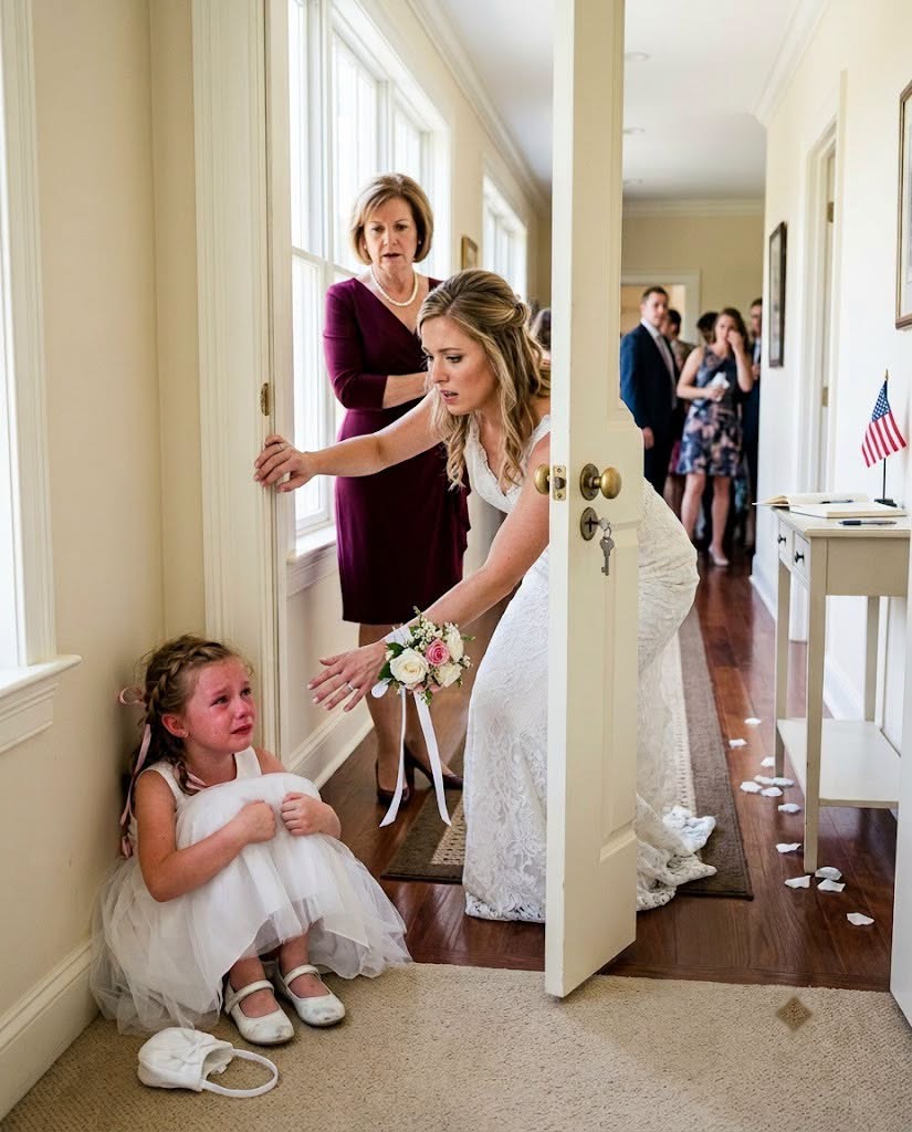 I was standing at the altar, only seconds away from saying, “I do,” when I realized my daughter’s chair was empty. Emily is seven years old.