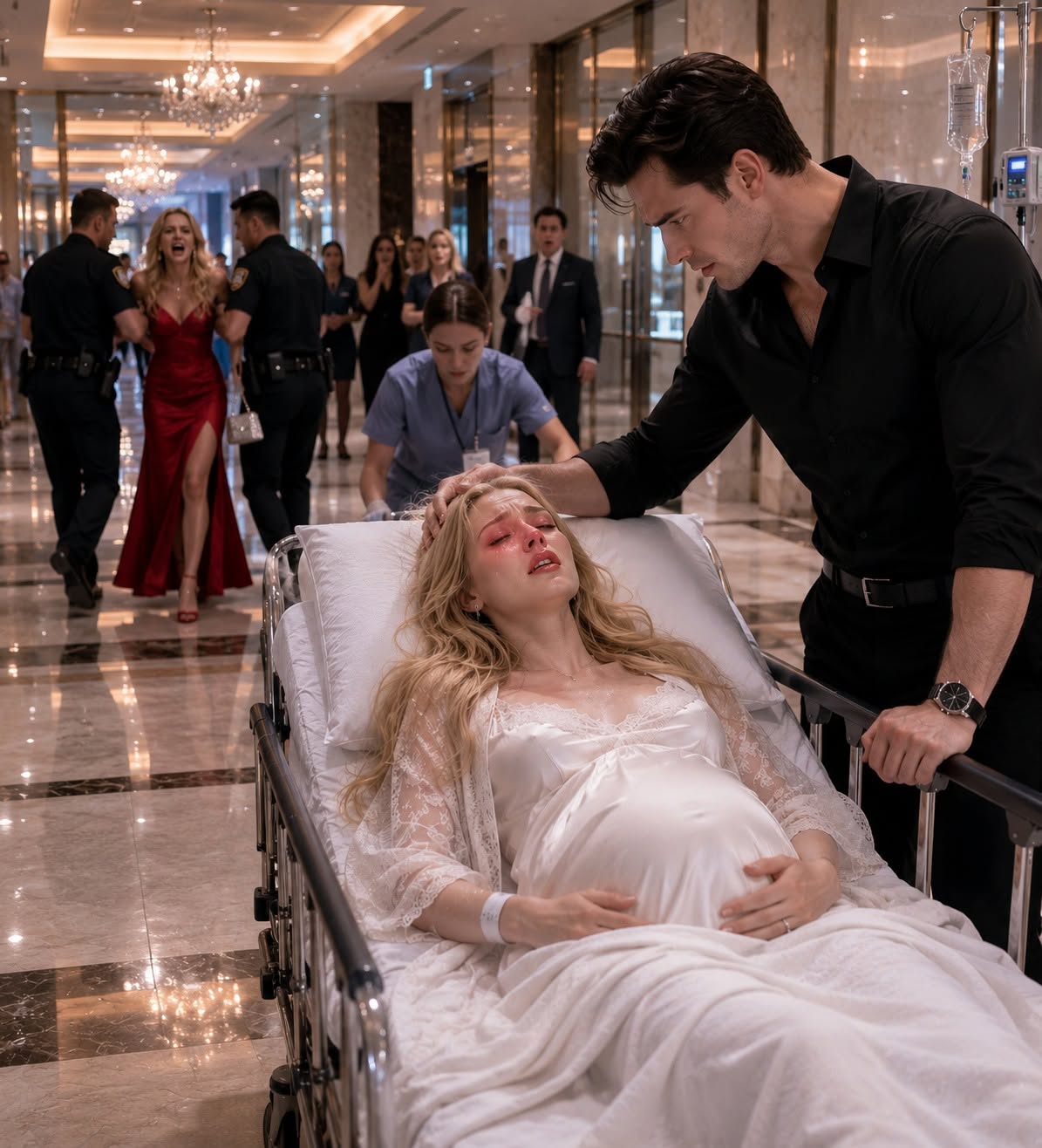 Her Billionaire Husband Chose His Mistress While She Was in Labor—Then Security Dragged the Other Woman Out as His Pregnant Wife Took Control of His Empire