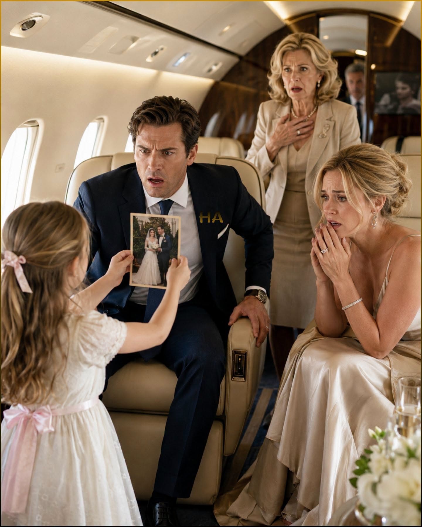 Billionaire Thought His Ex-Wife Stole His Fortune Two Years Ago—Until a Little Girl in First Class Held Up the Wedding Photo His Mother Had Buried