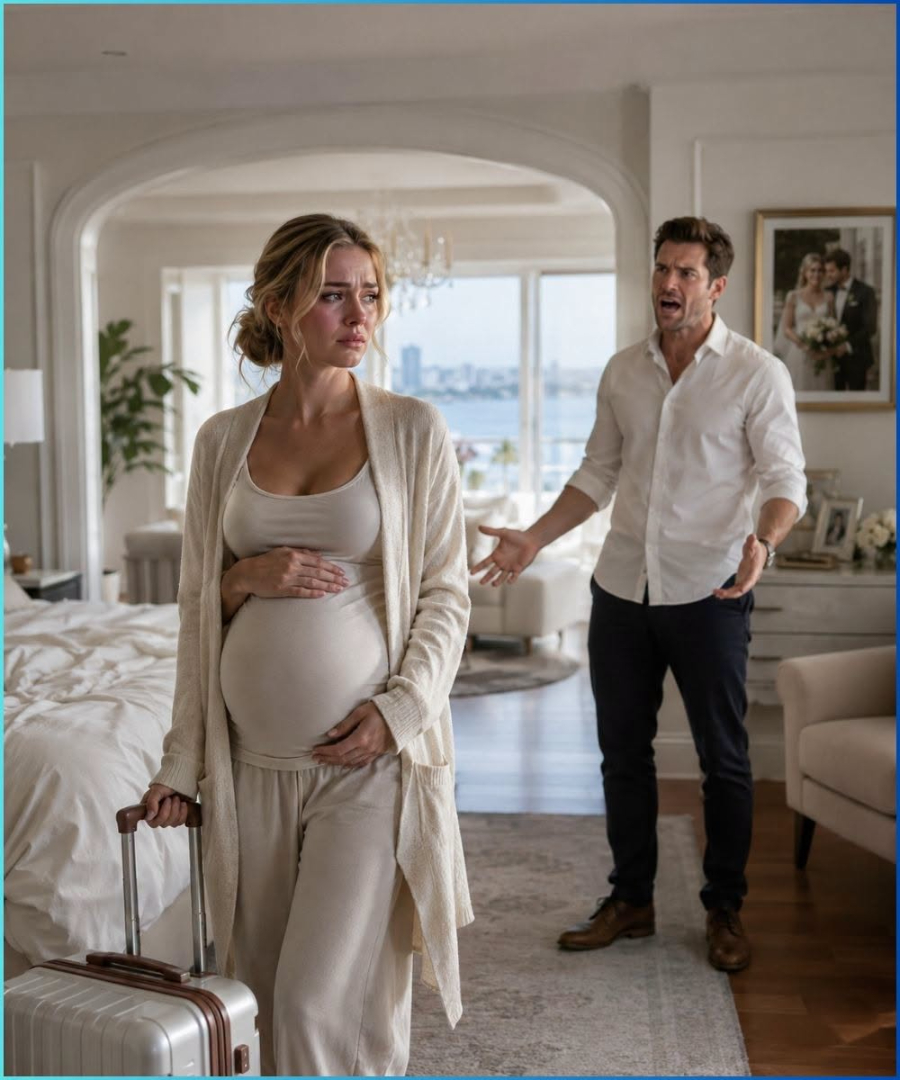My Husband Said He Never Loved Me While I Was Seven Months Pregnant, So I Packed One Suitcase and Took the Secret He Never Saw Coming