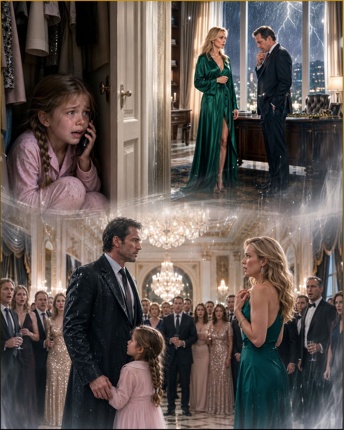 Little girl secretly called her billionaire dad From the Closet: “Vanessa is stealing everything from you and Selling Me”… and the most feared man in City crossed the world for her…
