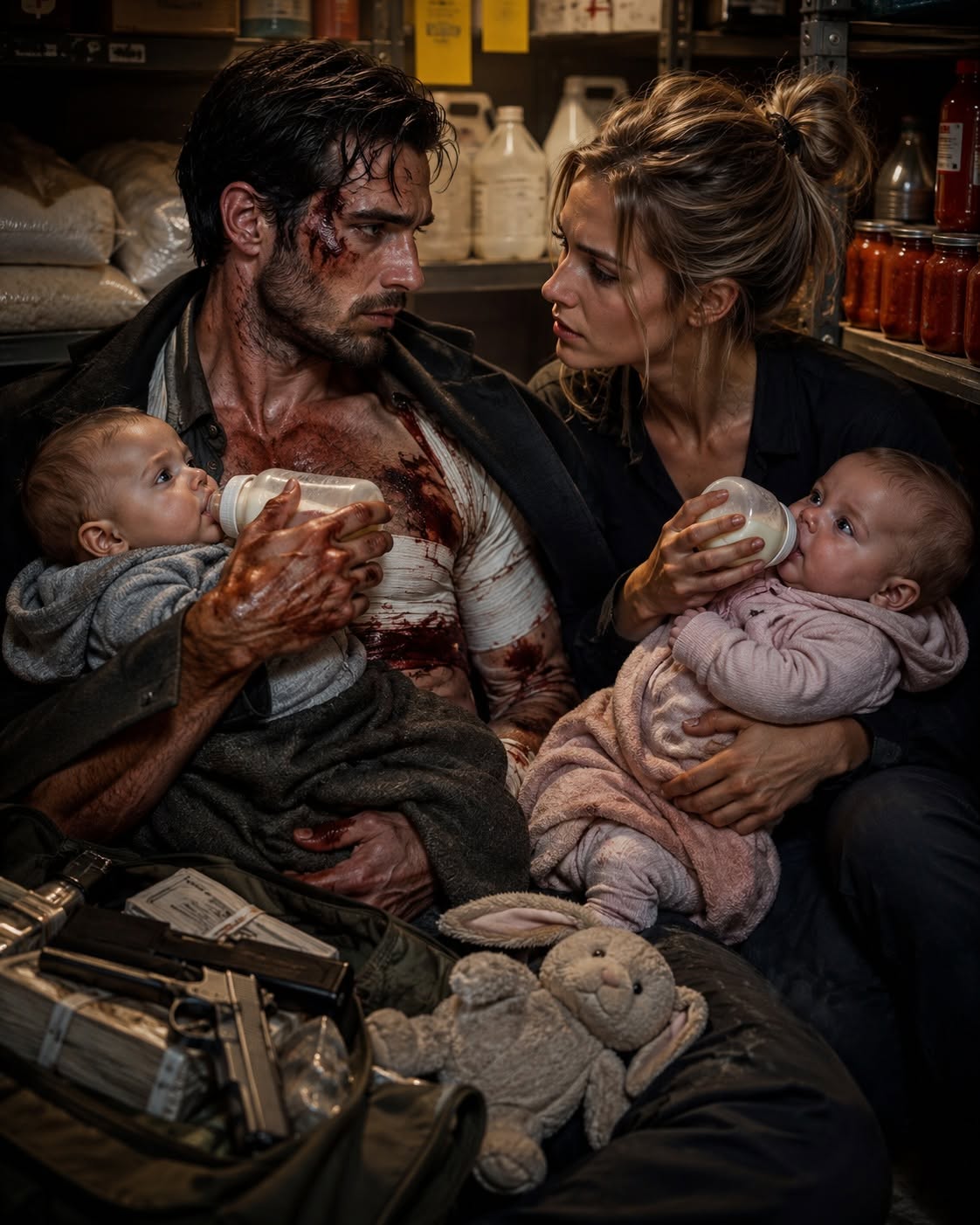 A Broke Diner Waitress Hid a Bleeding Stranger and His Infant Twins—Then She Learned the Most Dangerous Man in Boston Had Placed Their Lives in Her Hands