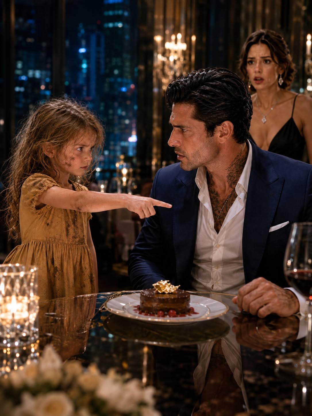 "She Put Something in Your Cake!" A Homeless Girl Warned the Mafia Boss About His Cake