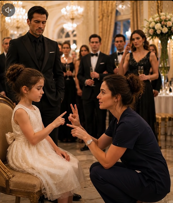 The CEO’s Deaf Niece Sat Alone at the Charity Gala—Then a Quiet Pediatrician Knelt Down and Did the Unexpected