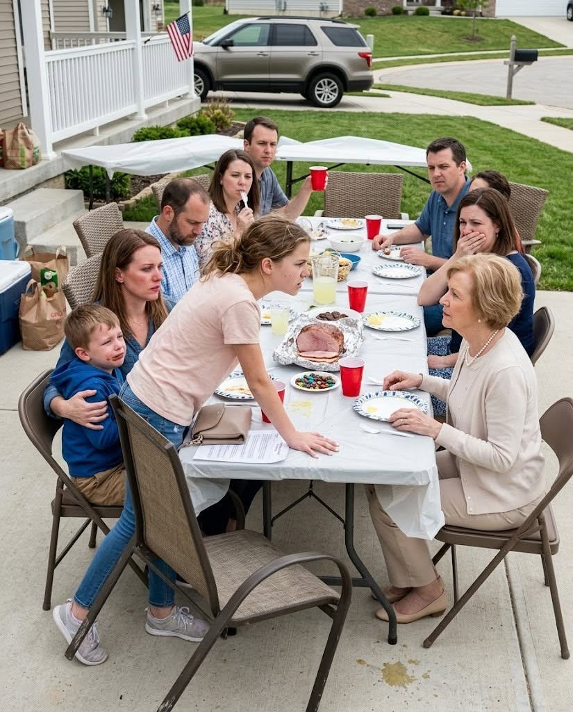 At the Easter picnic, my mom said, “Next time, don’t bring the kid.