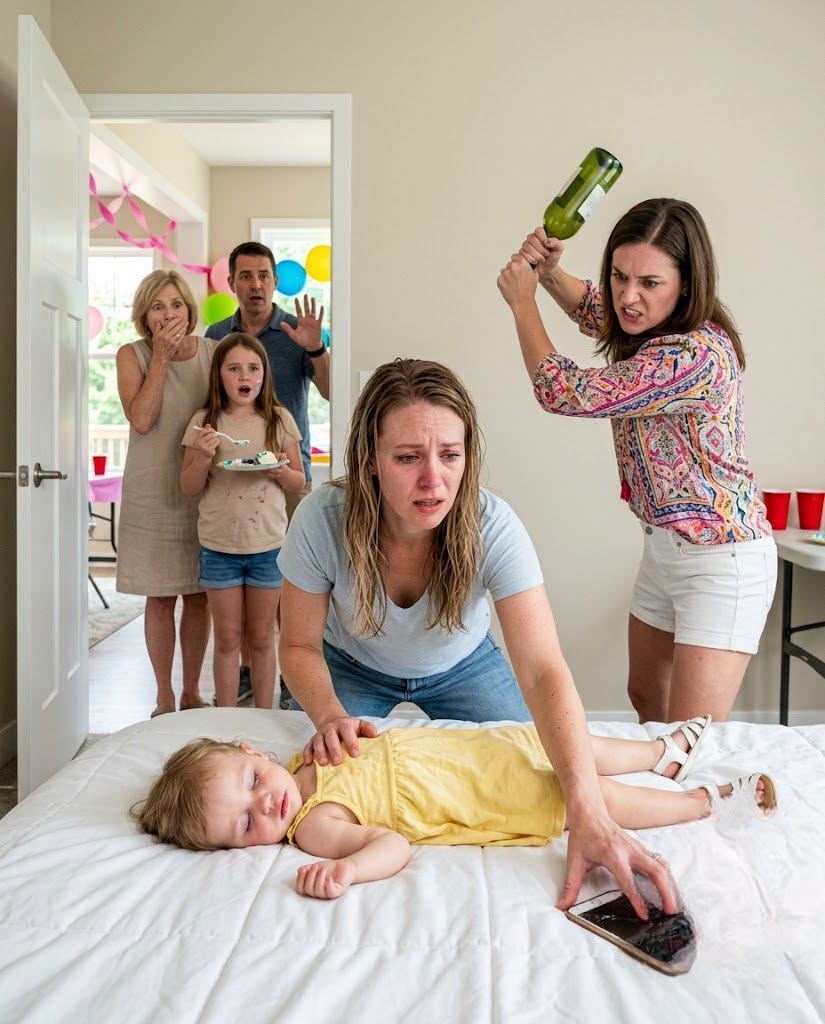 At my niece’s birthday party, I asked my family to watch my daughter while I stepped away to pick up her gift
