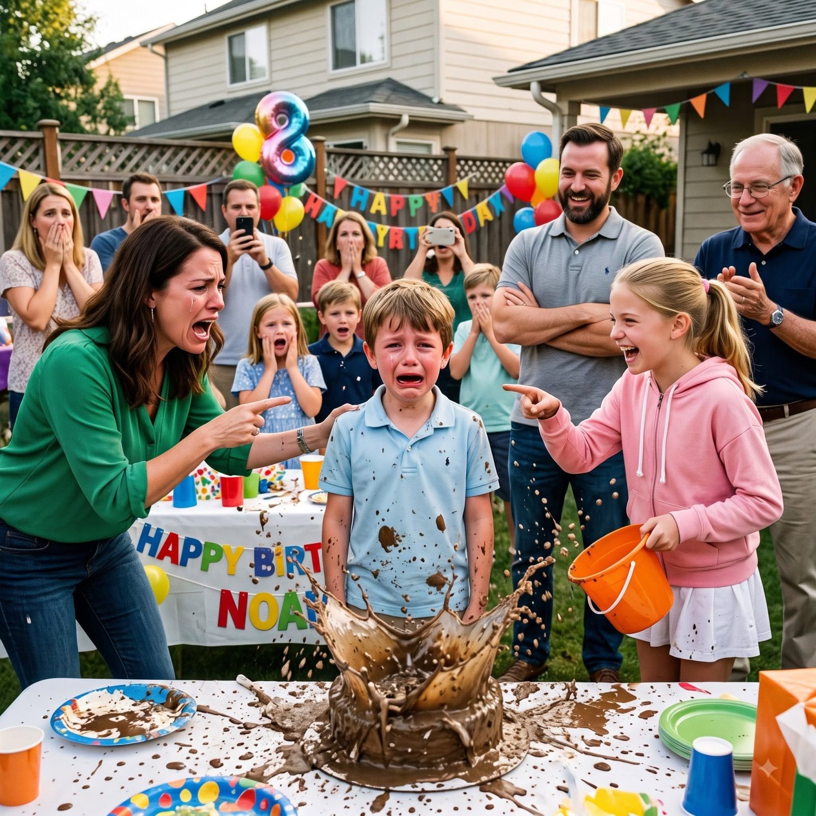 My Niece Destroyed My Son’s Birthday Cake With Mud While My Dad and Brother Laughed — So I Canceled Her Disney Trip and Tennis Camp. The Next Day, One Email Changed Everything.
