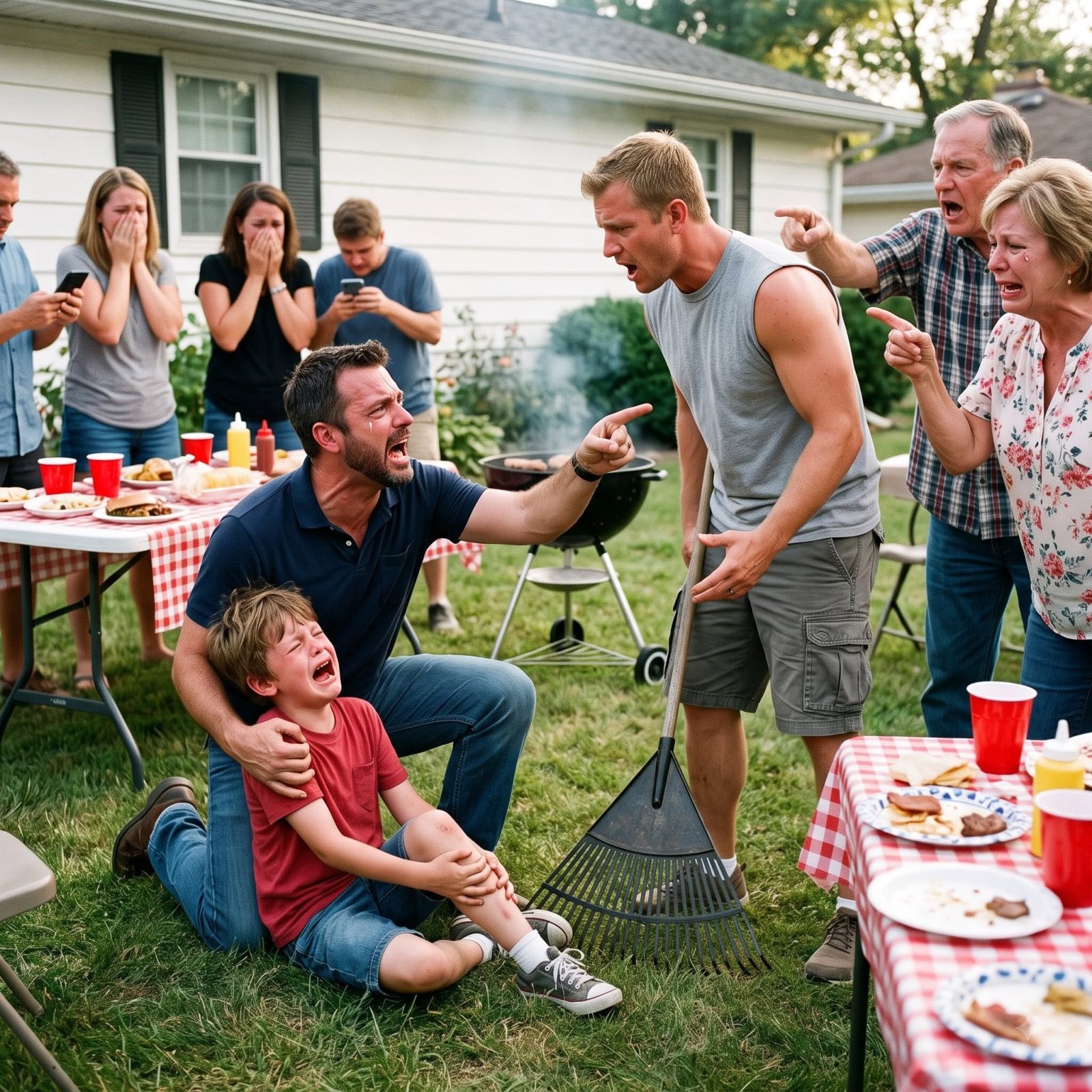 My Brother Broke My 9-Year-Old Son's Leg With A Steel Rod At Our Family BBQ. My Parents Said, "He Deserved It." They Laughed When I Called The Police—Until The Judge Ruled.