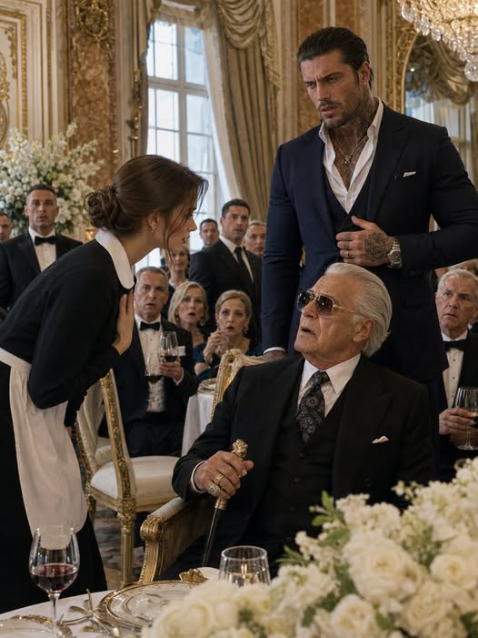 The Mafia Boss Ignored His Deaf Mother’s Signs During Dinner—Until the Exhausted Waitress Suddenly Answered Her in ASL and exposed what his own mother had been trying to tell him.