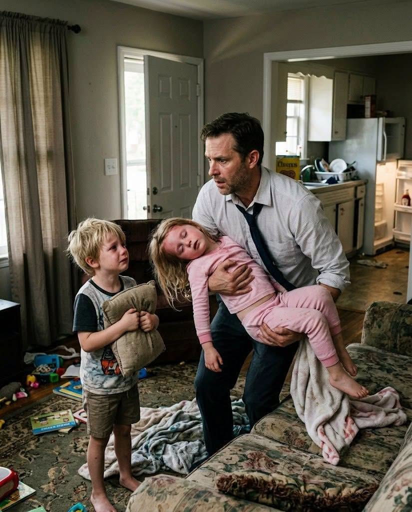 “Dad… my little sister won’t wake up. We haven’t eaten in three days,” the boy whispered. Panic hit instantly as he rushed them to the hospital. But nothing could prepare him for the truth he was about to uncover—where their mother had really been.