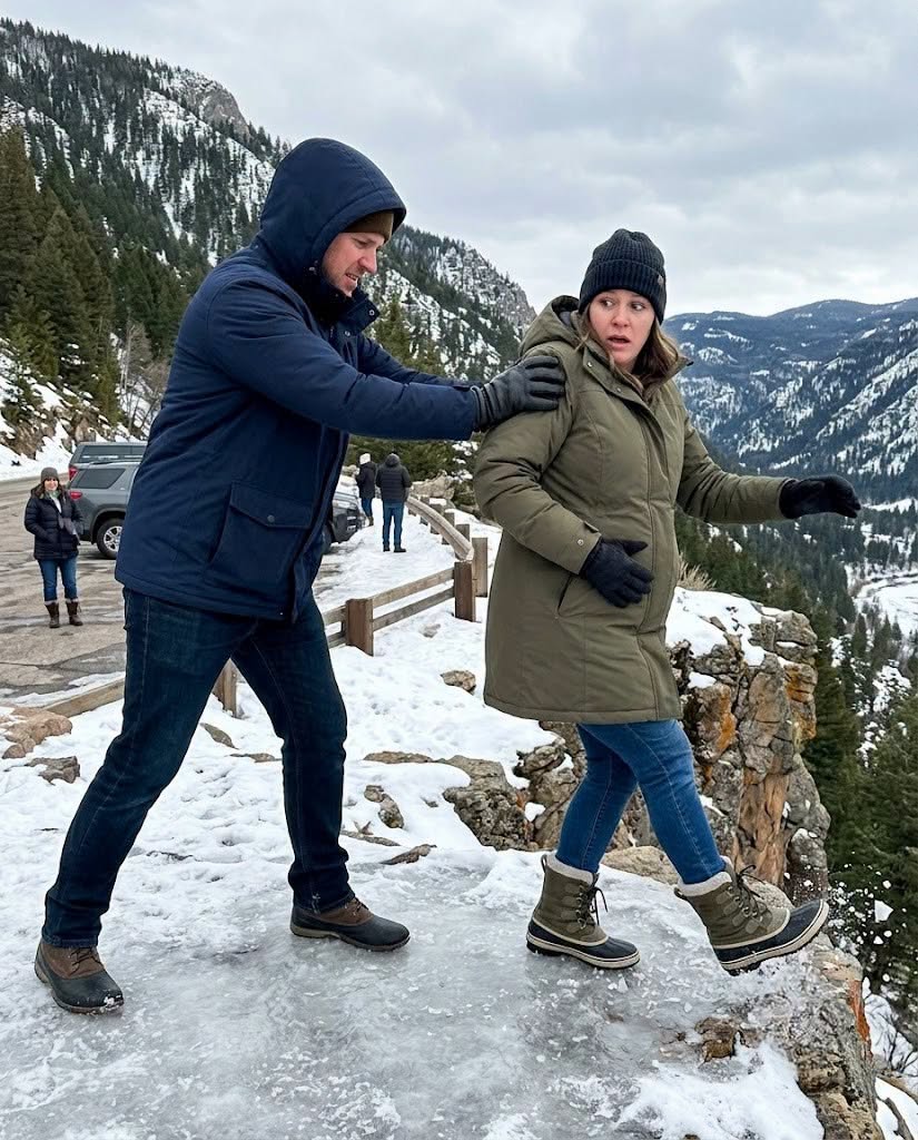 I was pushed from an icy cliff by the husband who wanted my $50 million life insurance payout