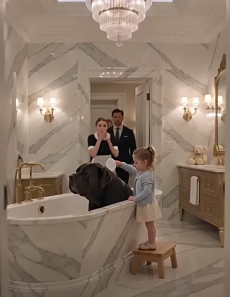 The Maid’s Toddler Bathed the Mafia Boss’s Feared Dog, but What He Did When She Was Taken Brought His Entire Empire to Its Knees