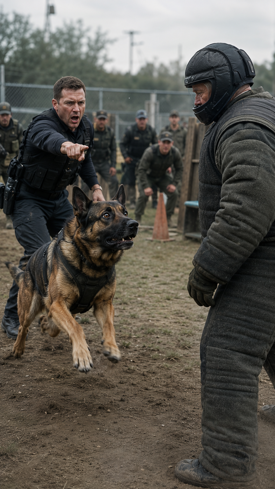 “The K9 was ordered to attack… but he recognized the target.”