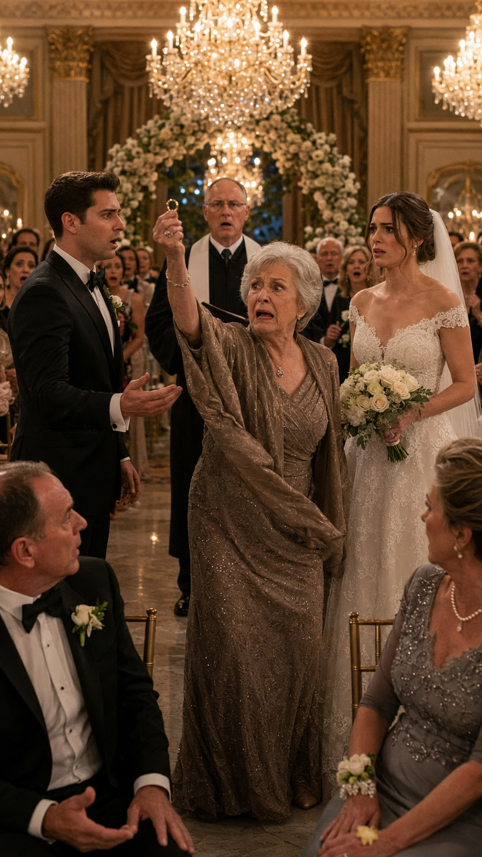 “She threw the wedding ring away.”