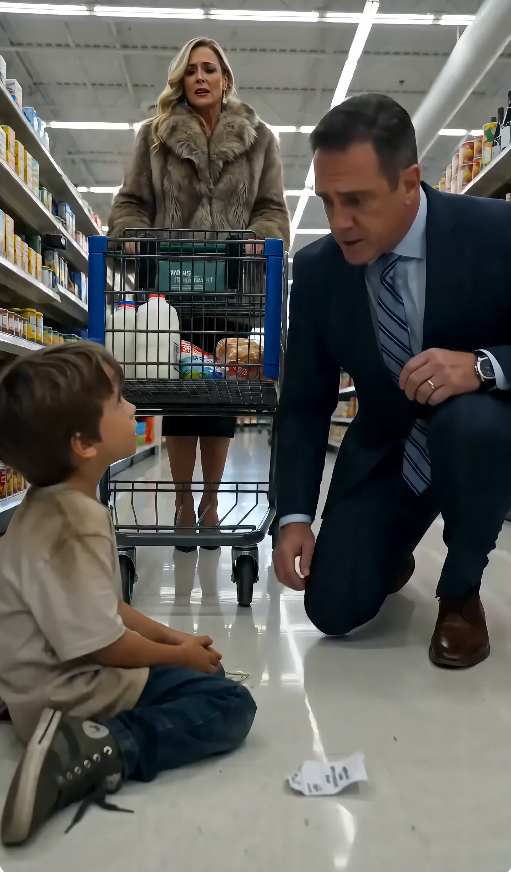 “They accused the boy of stealing milk… then the receipt exposed the truth.”