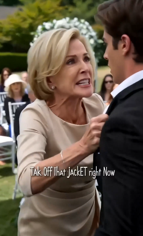 “She ripped the groom’s shirt in front of everyone… then saw the birthmark of the son she lost twenty years ago.”