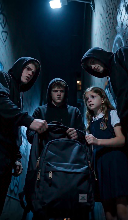 “They cornered the little girl in an alley… then the most feared man in the city stepped in.”