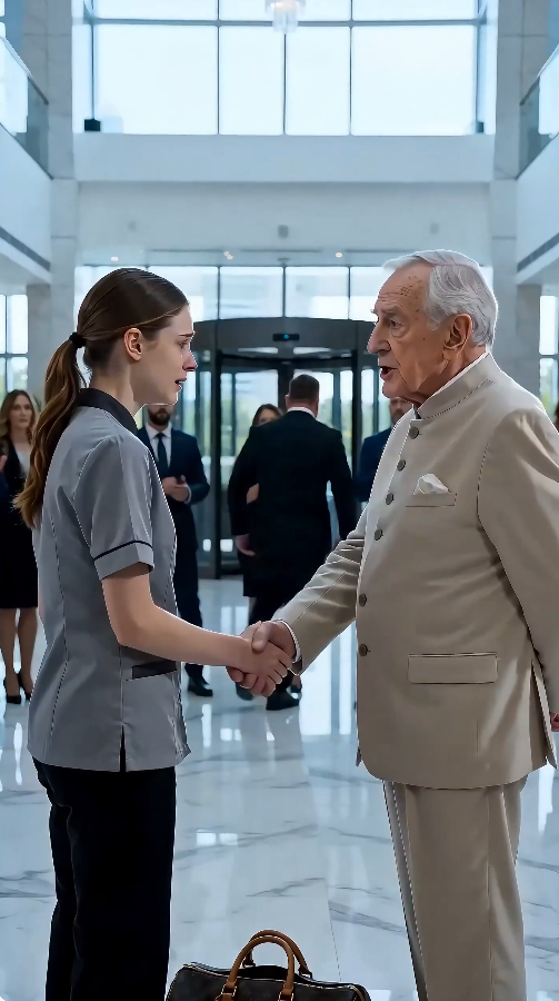 “They blamed the cleaner for stealing… then the old man opened the security room.”