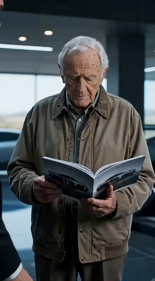 “They laughed at the poor man in the supercar showroom… then the newest model unlocked for him.”