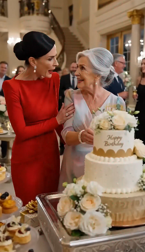 “They pushed the old woman away from the birthday cake… then the little girl screamed her name.”