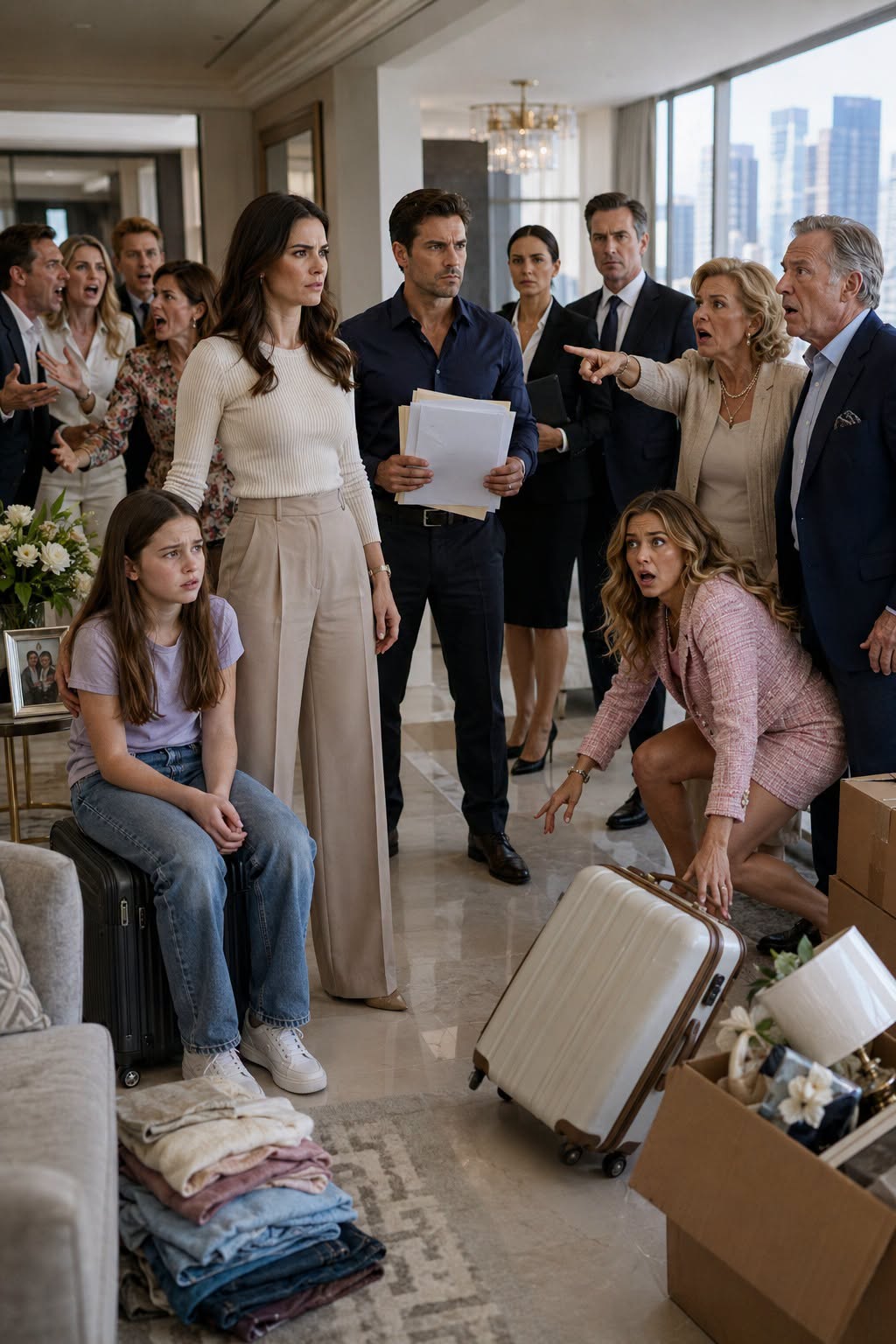 “My In-Laws Made My Daughter Pack—Then My Husband Smiled at the Deed.”