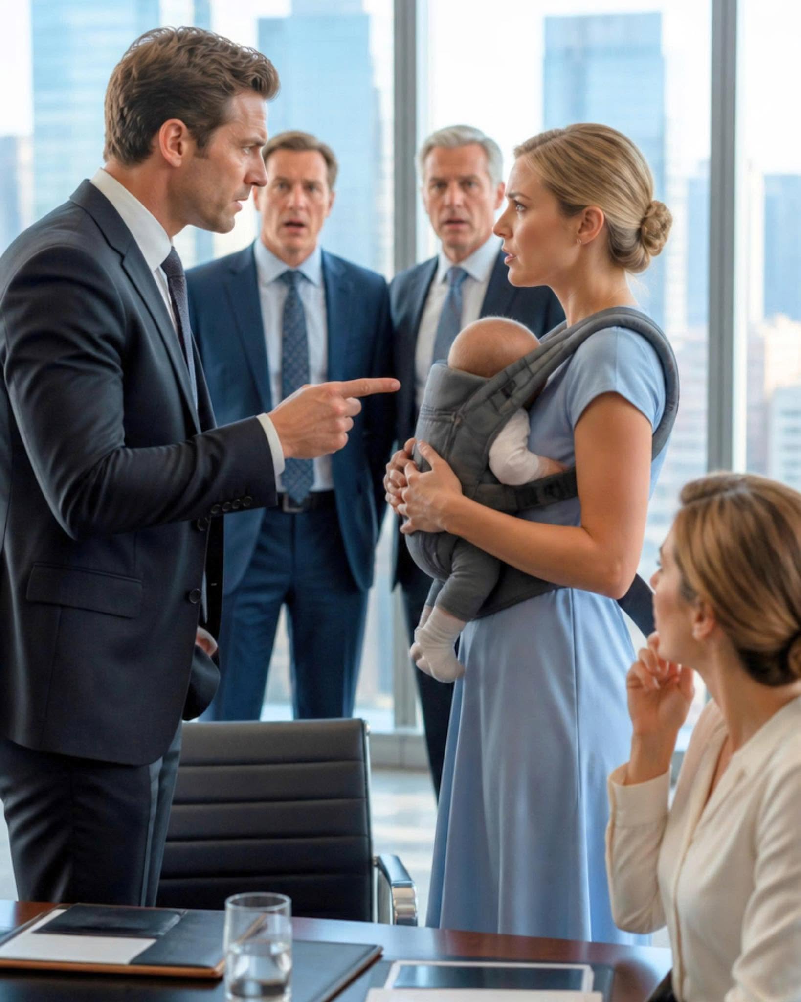 He Tried to Divorce His Wife in a Boardroom — Then She Walked In With the Daughter He Never Knew Existed