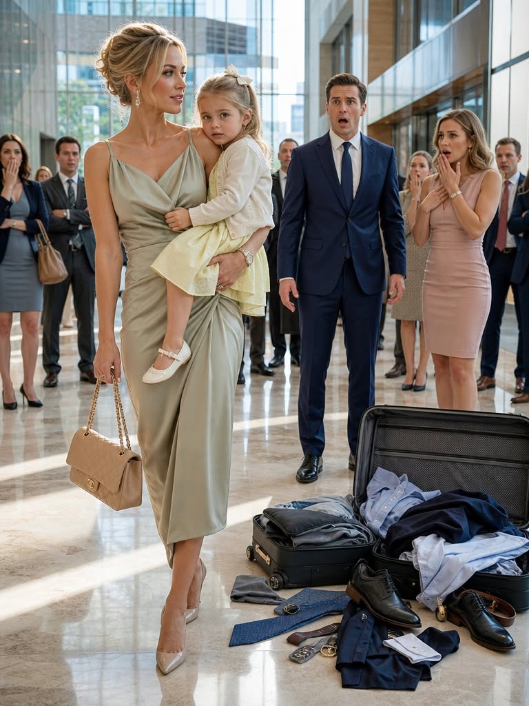 She Delivered His Luggage to the Intern — Then the Envelope Exposed His Real Betrayal