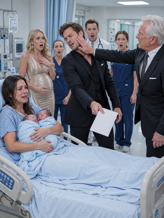 He Called Her and Her Premature Twins “Runts” — Then Her Billionaire Grandfather Walked In