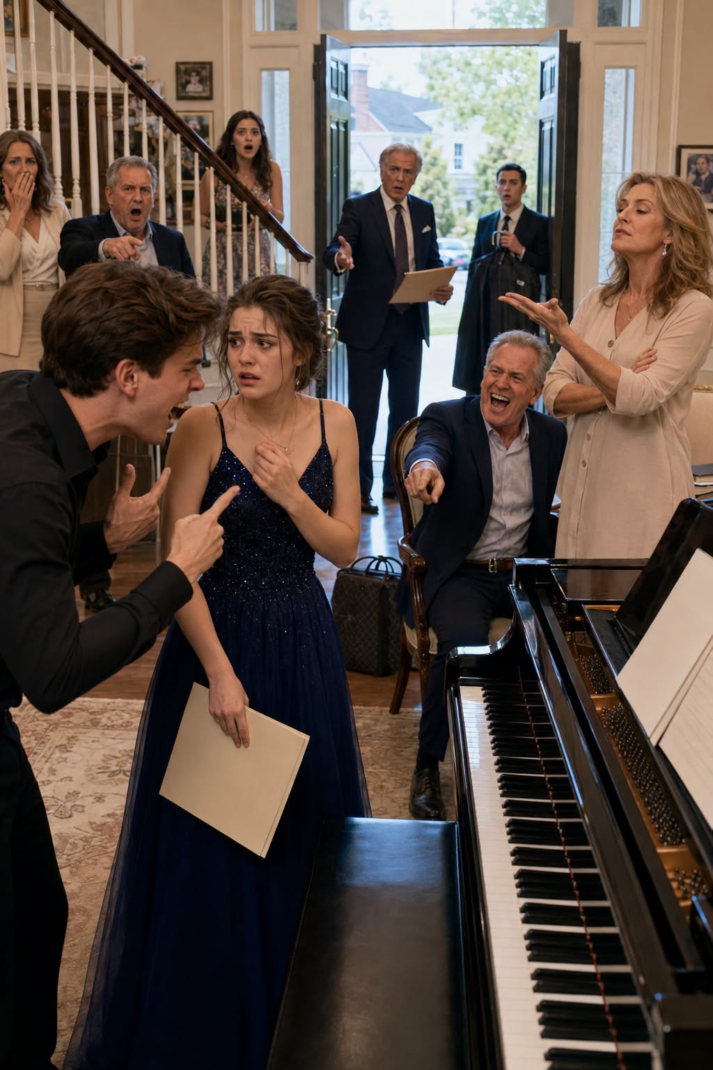 “My Brother Broke My Piano Hand—Then the Doorbell Rang.”