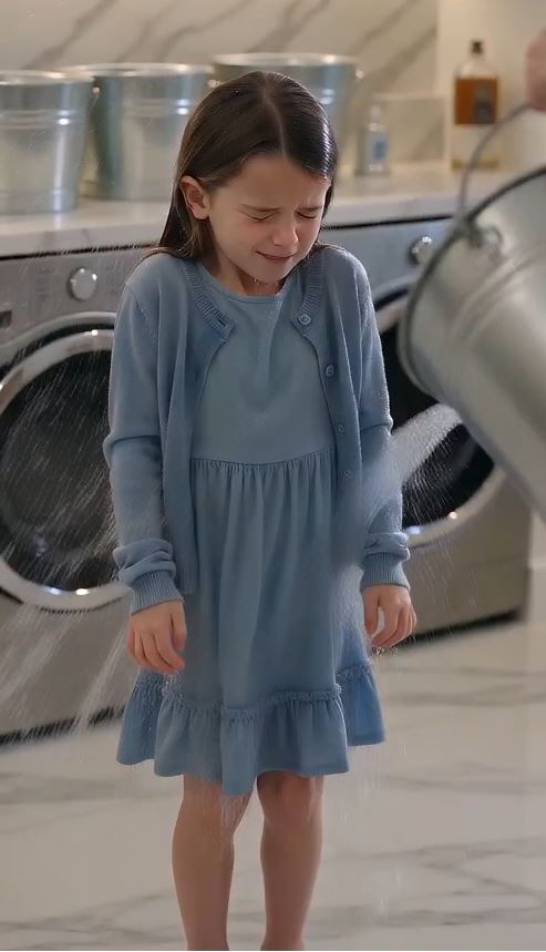 My fiancée poured ice water over my daughter and threatened to take my mansion—then I told her whose house she was standing in