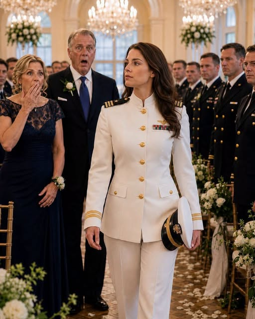 My Arrogant Father Laughed at My Military Career at a High-Society Wedding—Then Rows of Navy Officers Rose and Saluted Me