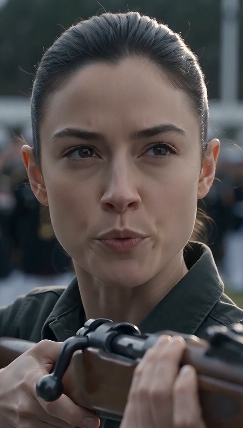 He Mocked Her Father’s Rifle in Front of Hundreds of Marines—Then the Colonel Recognized the Name Carved Into the Wood