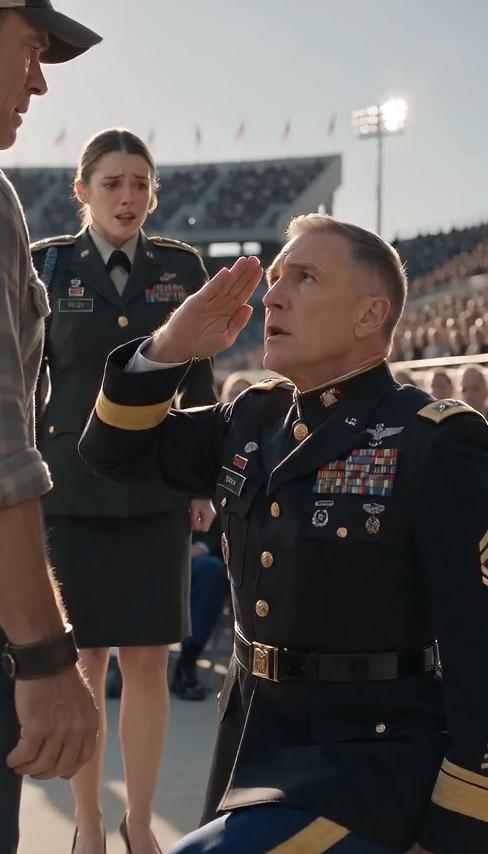 Security Dragged A Truck Driver From His Daughter’s Promotion Ceremony — Then His Leather Band Made A Three-Star General Kneel