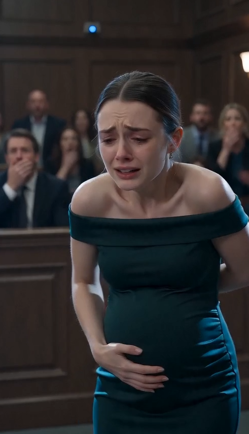 Her Husband Humiliated His Pregnant Wife in Court — Then a Billionaire Burst In and Called Her Daughter
